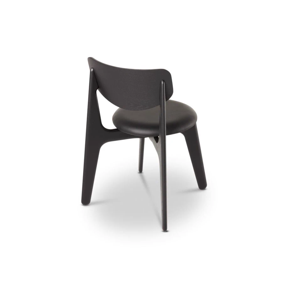 Стул Slab Chair Upholstered — Tom Dixon, кожа, фото 2