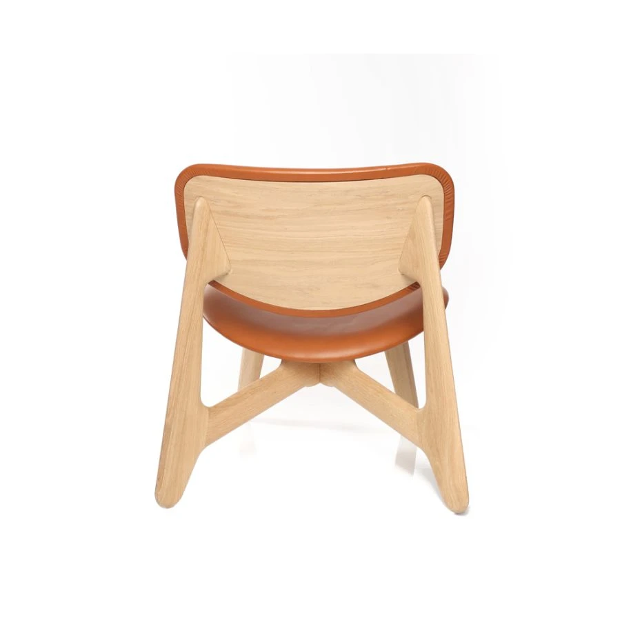 Кресло Slab Lounge Chair — Tom Dixon, кожа, фото 5