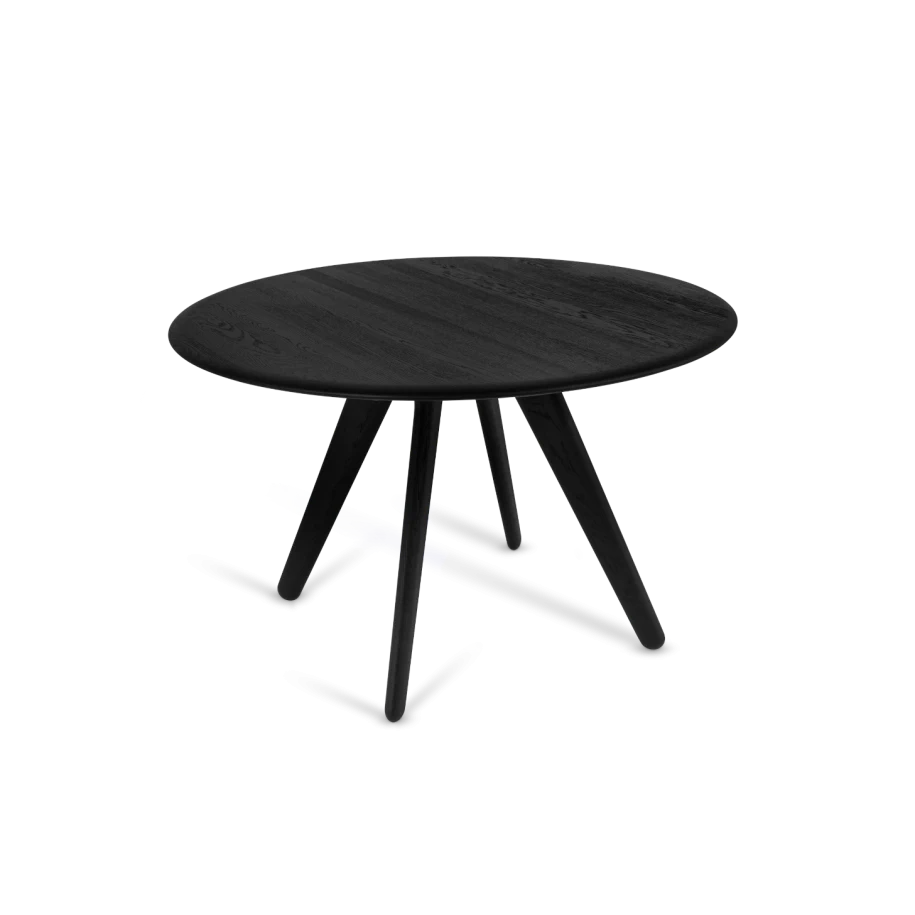 Современный дизайн Стол Slab Round Table Black 1.2m — Tom Dixon, фото 2