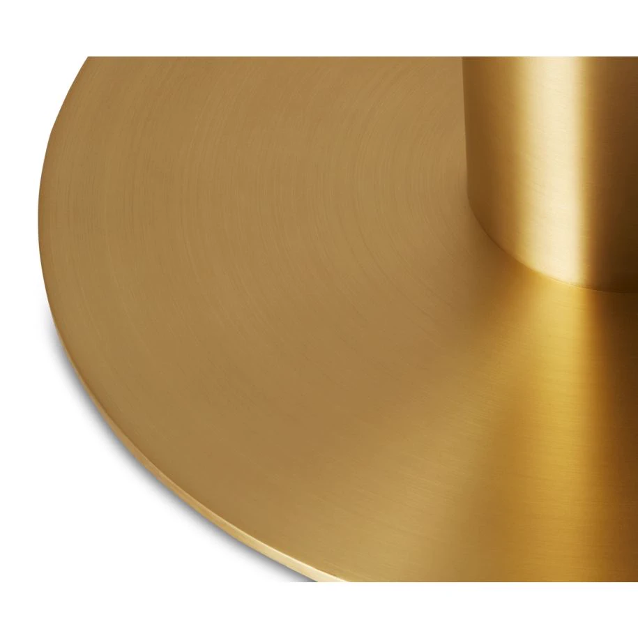 Стол Tube High Table Brass White Marble — Tom Dixon, мрамор, фото 2