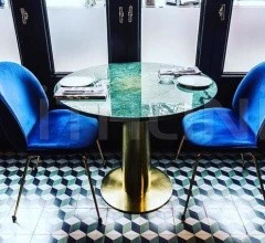 Стол Tube — Tom Dixon, мрамор, фото 5