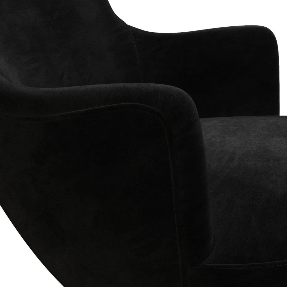 Каркас и наполнение: дерево. Современный дизайн Кресло Wingback Chair — Tom Dixon, текстиль, фото 3