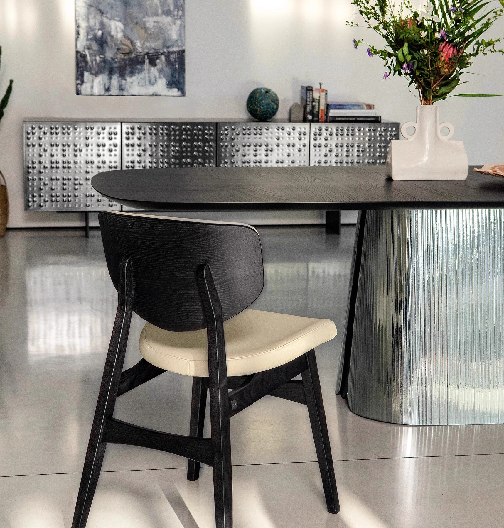 Стол Adone Plisse — Tonin Casa, стекло, фото 3