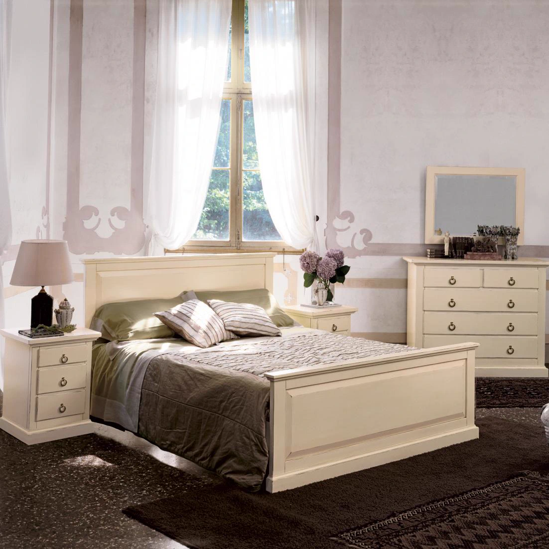 Кровать из дерева Amedina — Tonin Casa