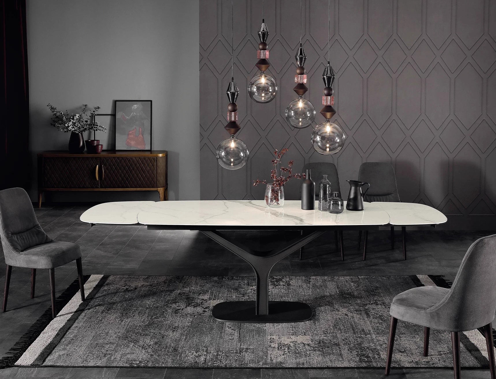 Стол Ariston — Tonin Casa, стекло, фото 4