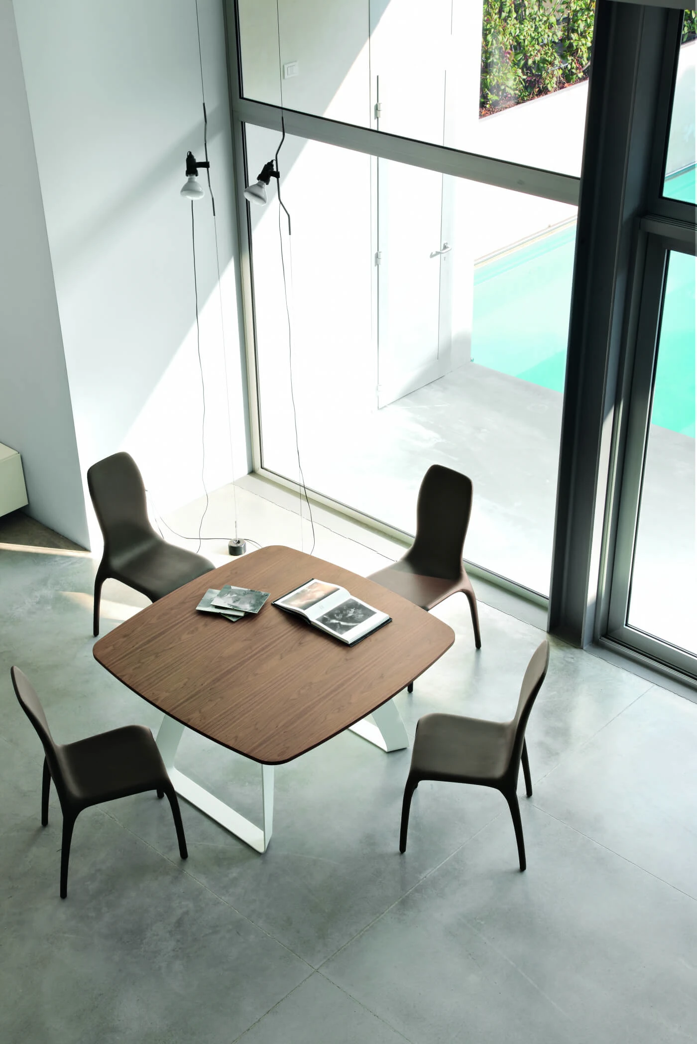 Стол Brenta — Tonin Casa, стекло, фото 3