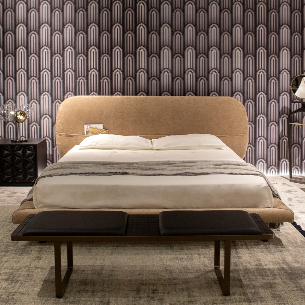 Кровать Dan — Tonin Casa, кожа