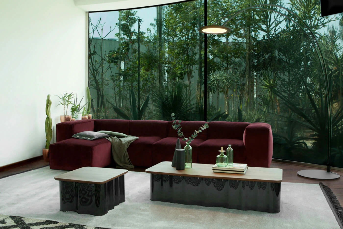 Стол Drape — Tonin Casa, стекло, фото 3
