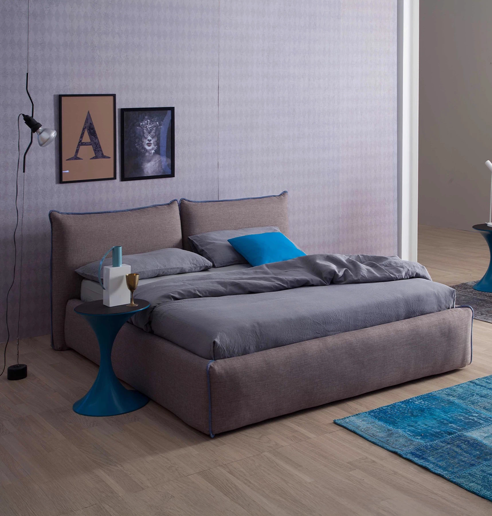 Кровать Joy — Tonin Casa, эко-кожа, фото 2