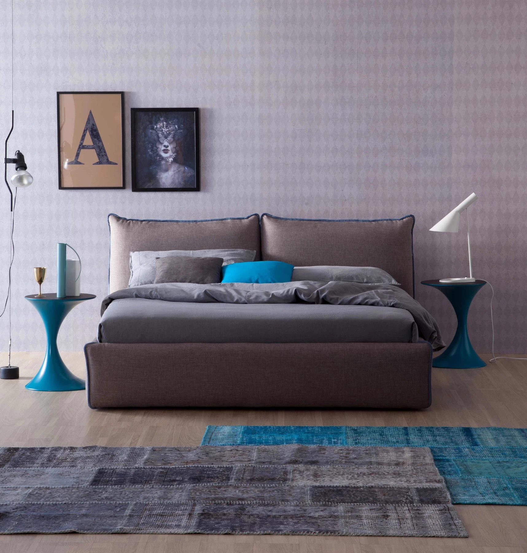 Кровать Joy — Tonin Casa, эко-кожа, фото 3