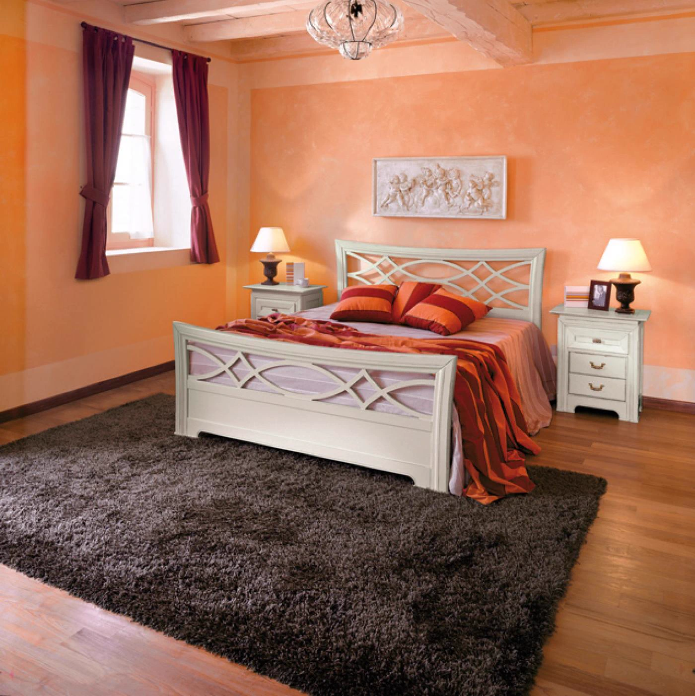 Кровать с изножьем Natalia — Tonin Casa