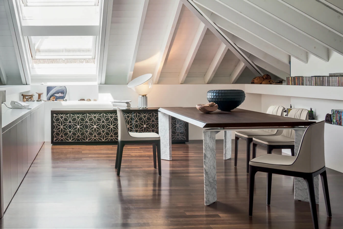 Стол Roma 8068 — Tonin Casa, мрамор, фото 2