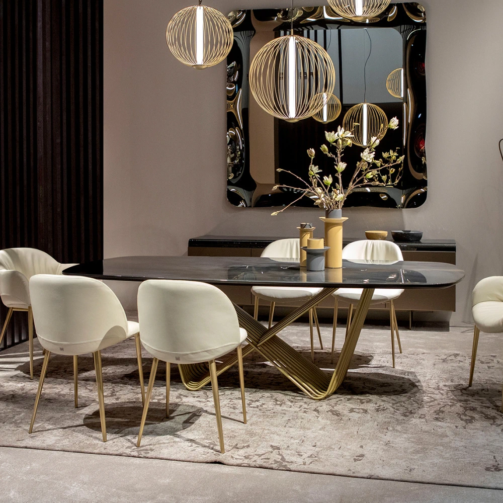 Стол Tenso Orione Couture — Tonin Casa, металл