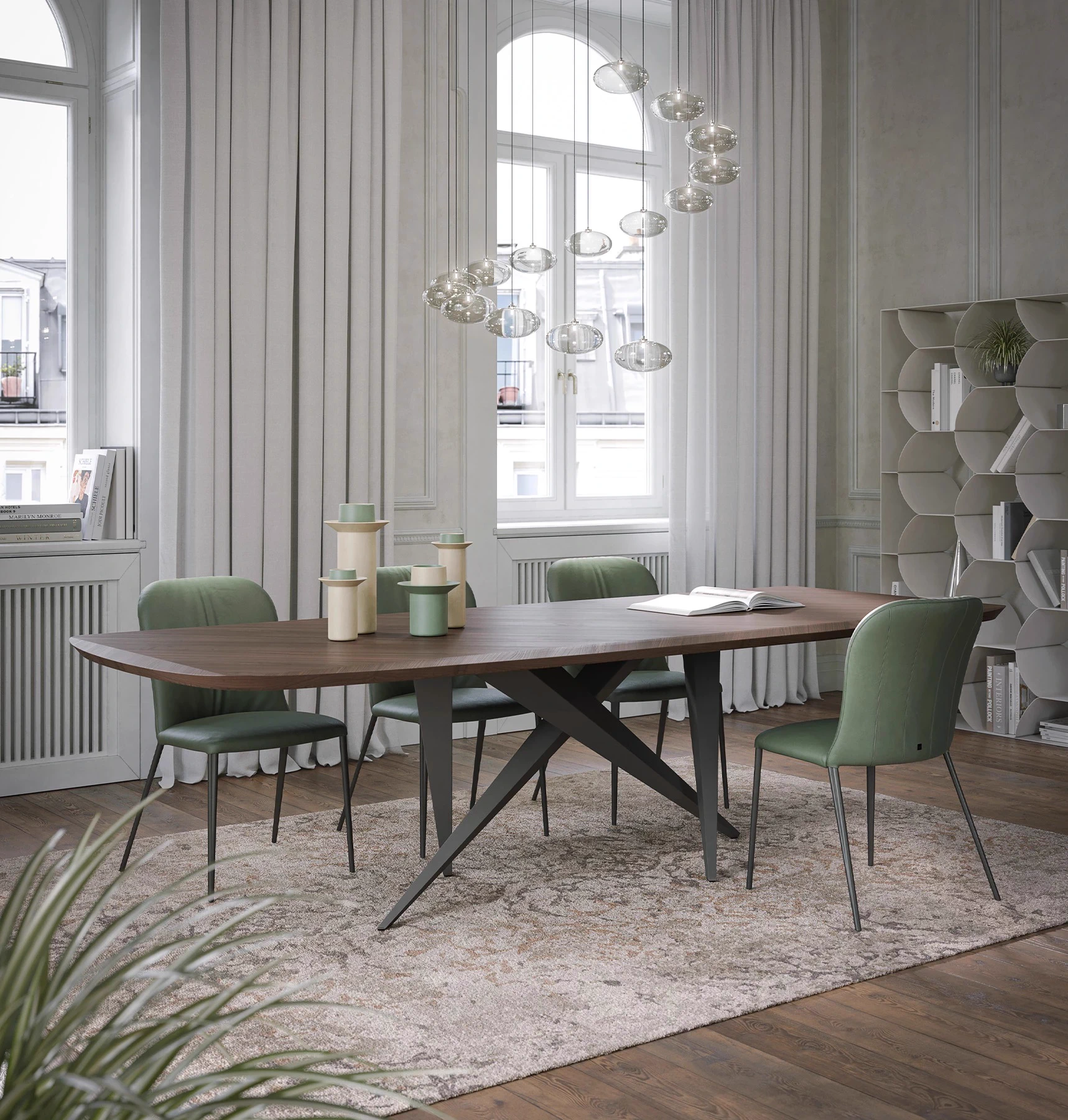 Стол Thunder Silk Wood — Tonin Casa, дерево, фото 2