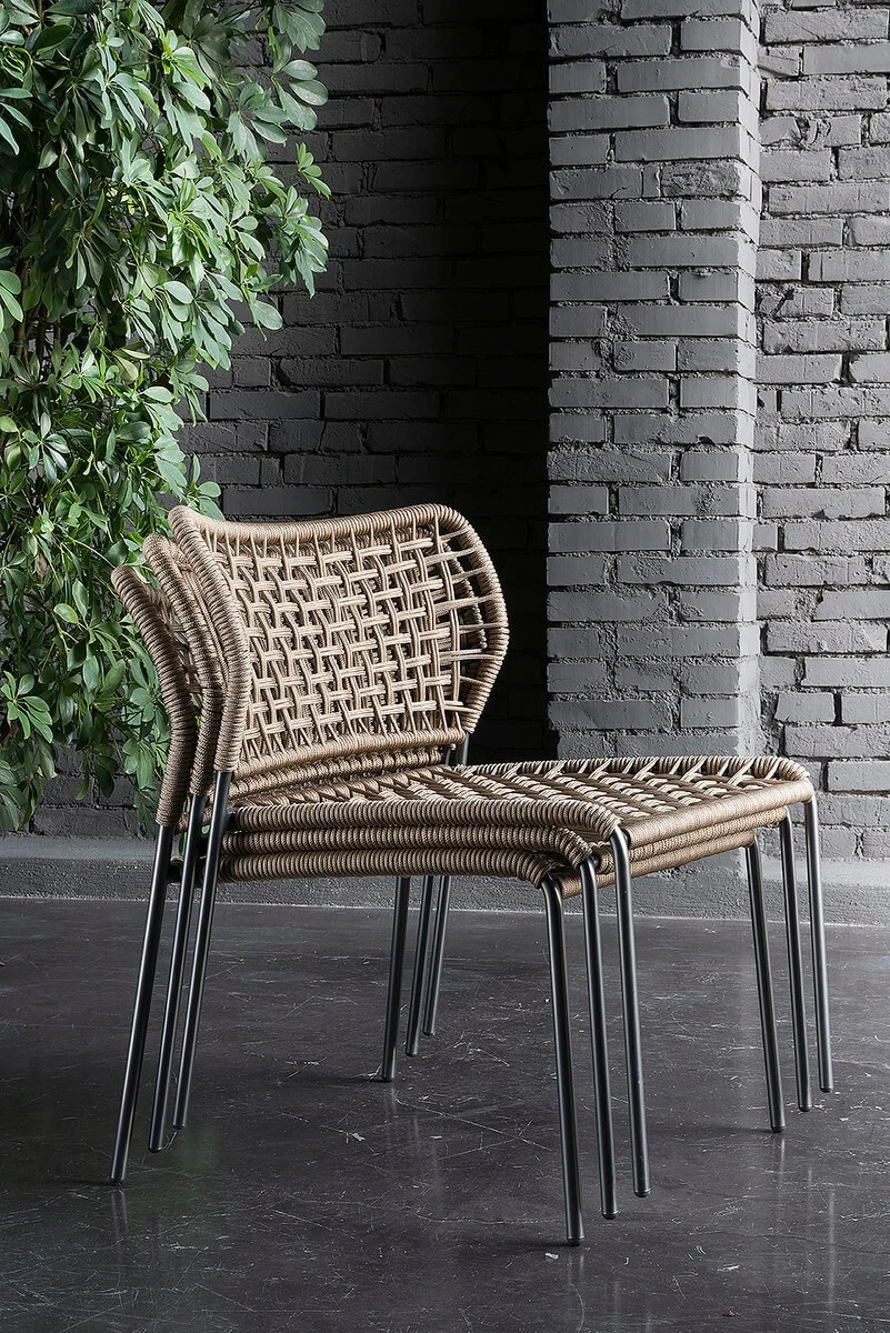 Кресло Corda lounge — Tonon, текстиль, фото 2