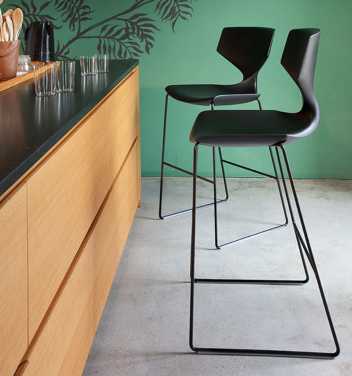 Барный стул Quo — Tonon, металл, фото 3