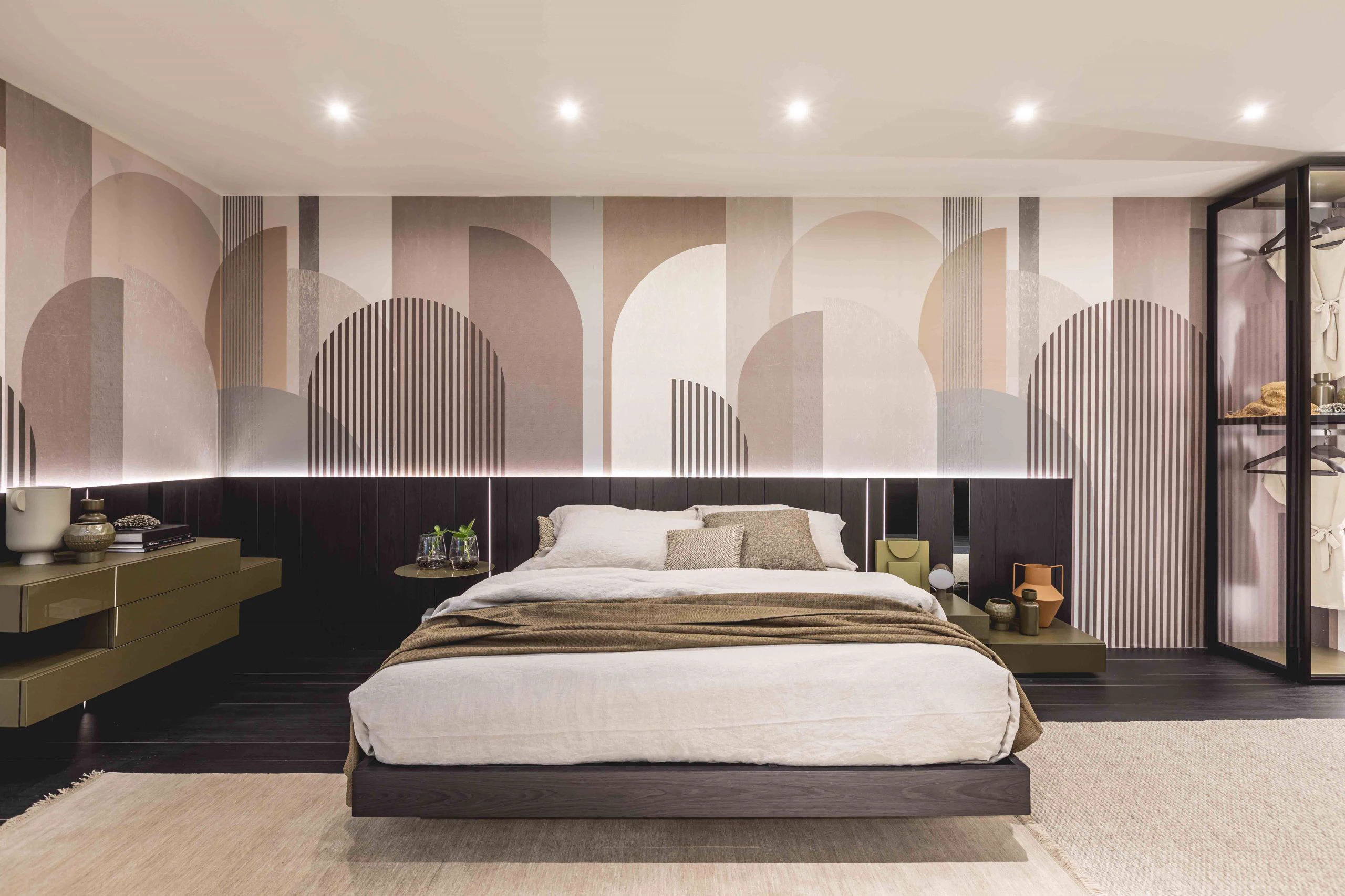 Кровать Sistema Letto Mill — Tumidei, стекло, фото 3
