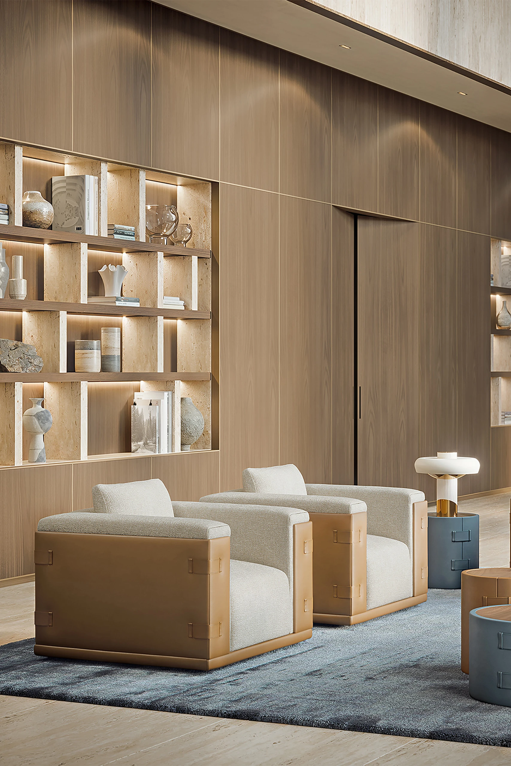 Кресло Atelier — Turri Spa, кожа, фото 4