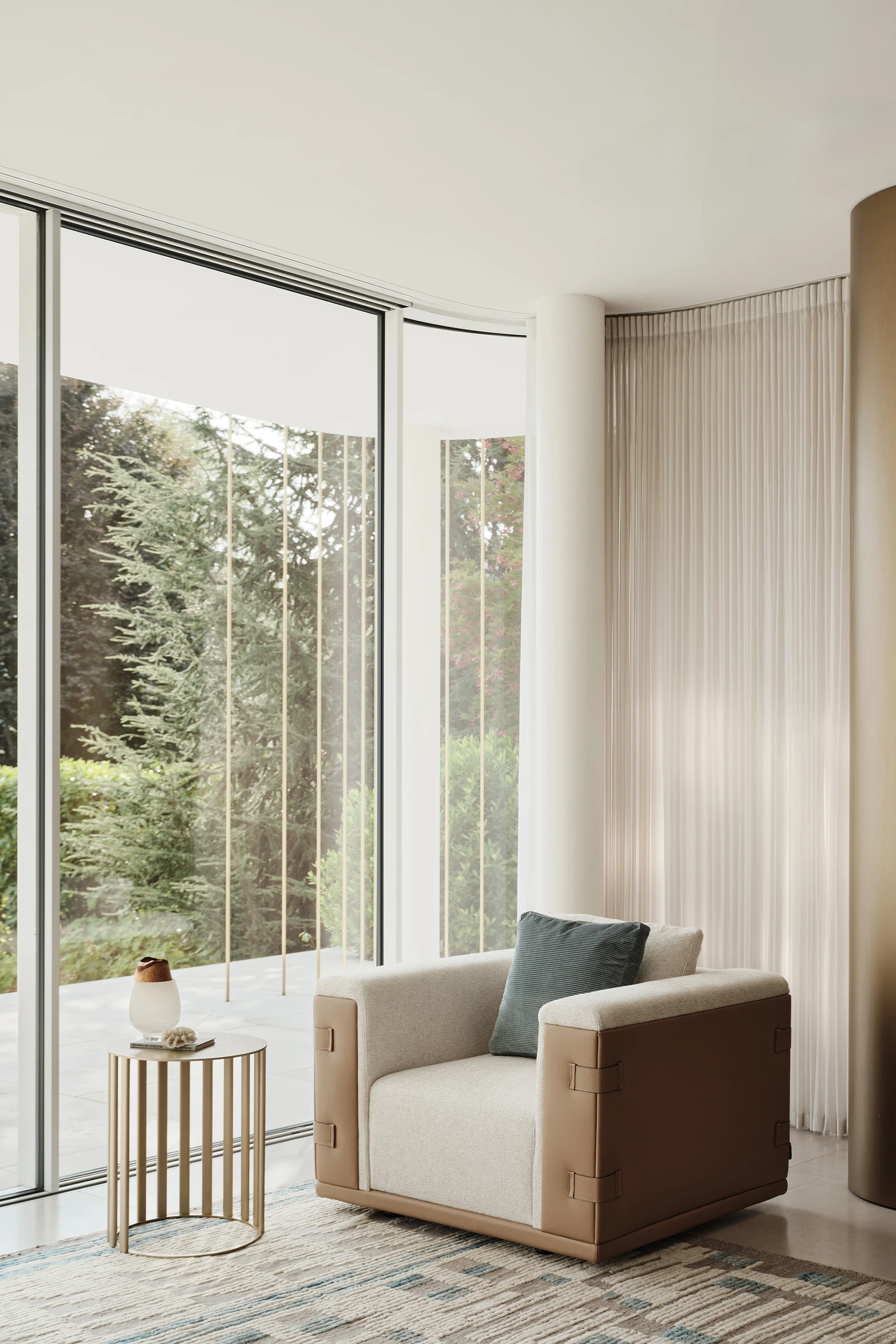 Кресло Atelier — Turri Spa, кожа, фото 5