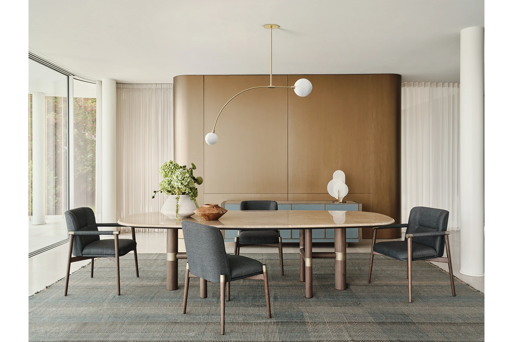 Стол Atelier — Turri Spa, мрамор, фото 4