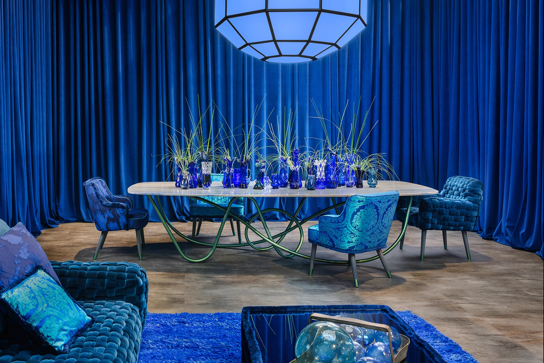 Стиль ар-деко Стул Azul Woven — Turri Spa, фото 5