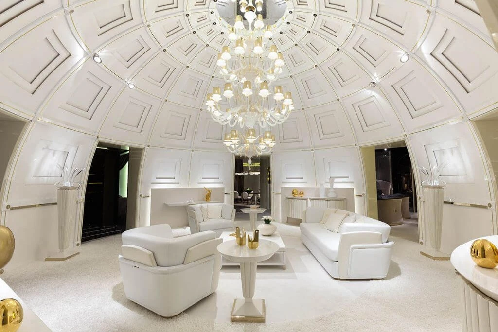Стиль ар-деко Кресло Blanche — Turri Spa, фото 3