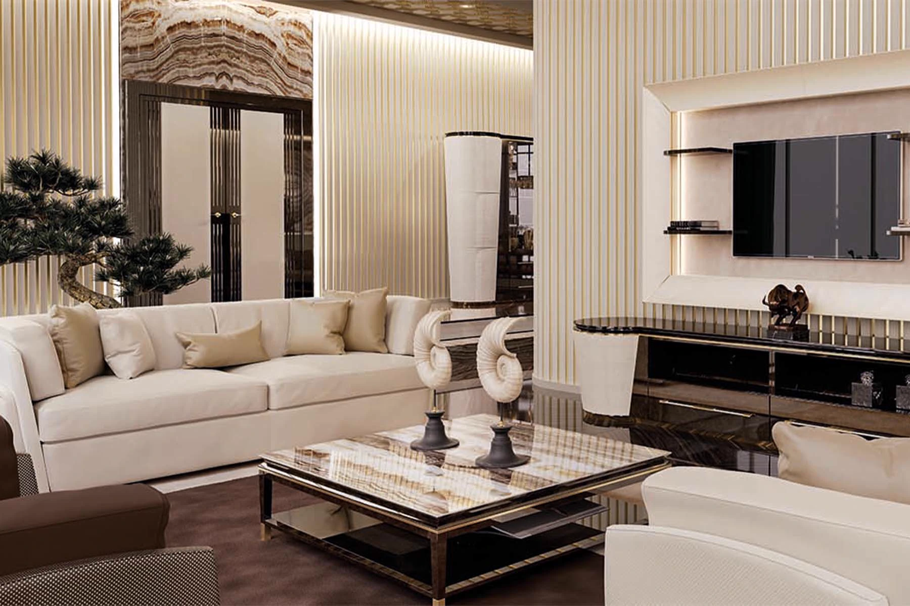Диван Blanche — Turri Spa, кожа, фото 4