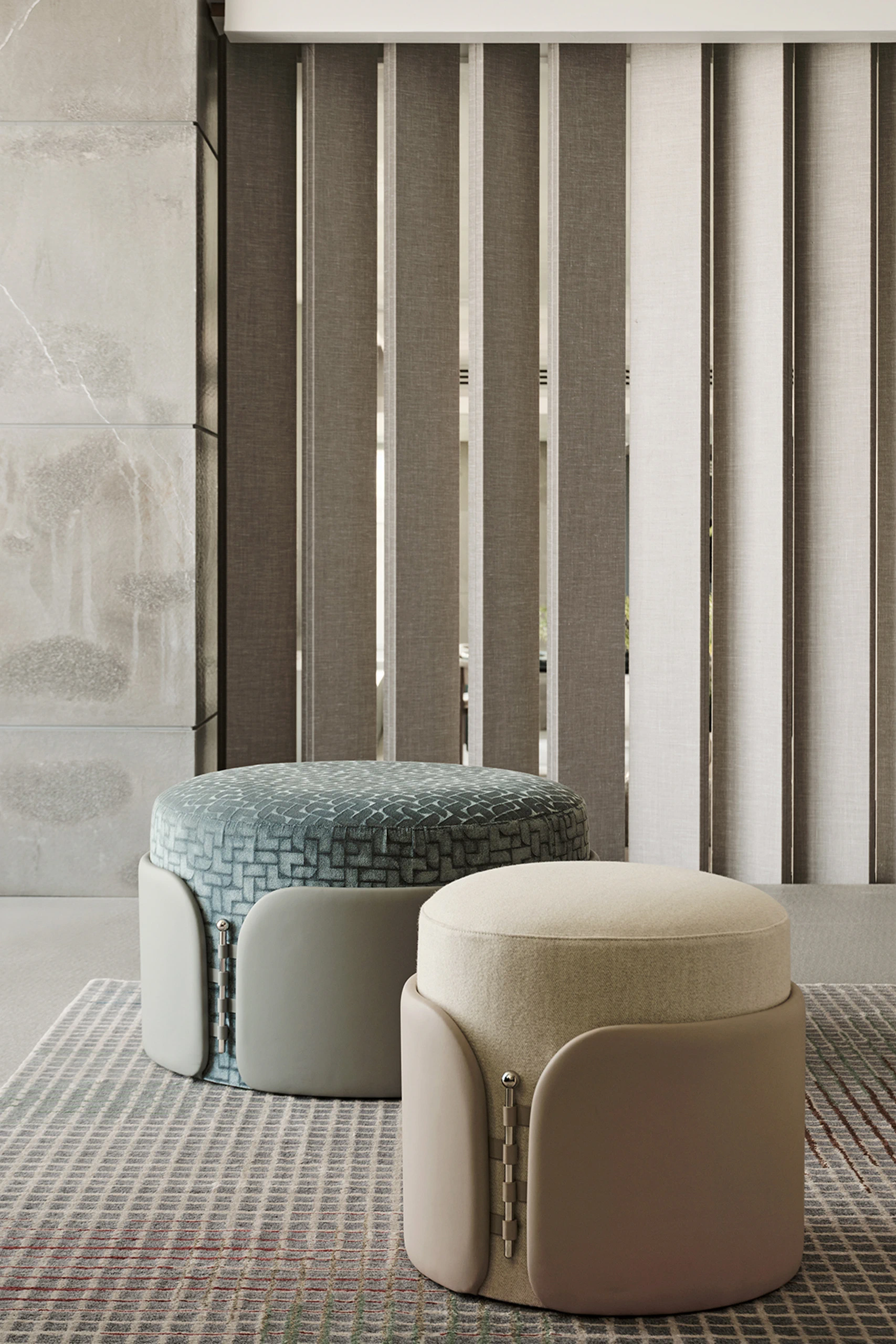 Пуф Bow — Turri Spa, кожа, фото 6