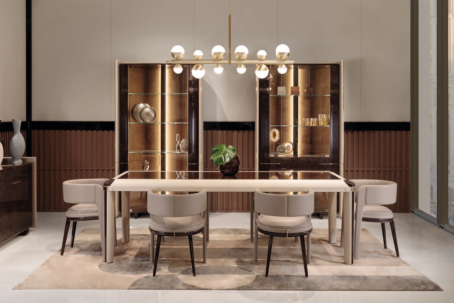 Стол Eclipse Rectangular Table — Turri Spa, кожа, фото 4