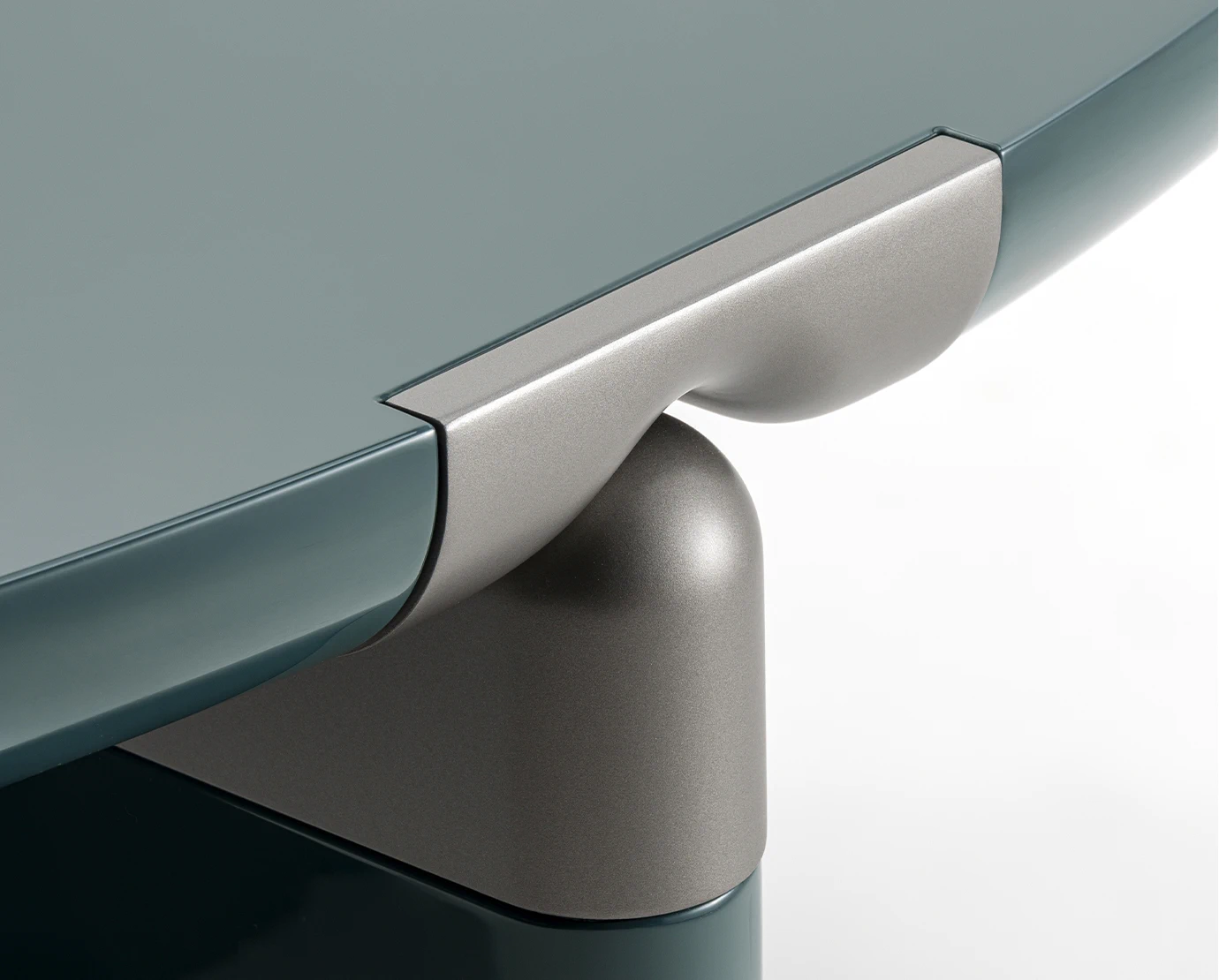 Стол Kenobi Rectangular Table — Turri Spa, кожа, фото 3