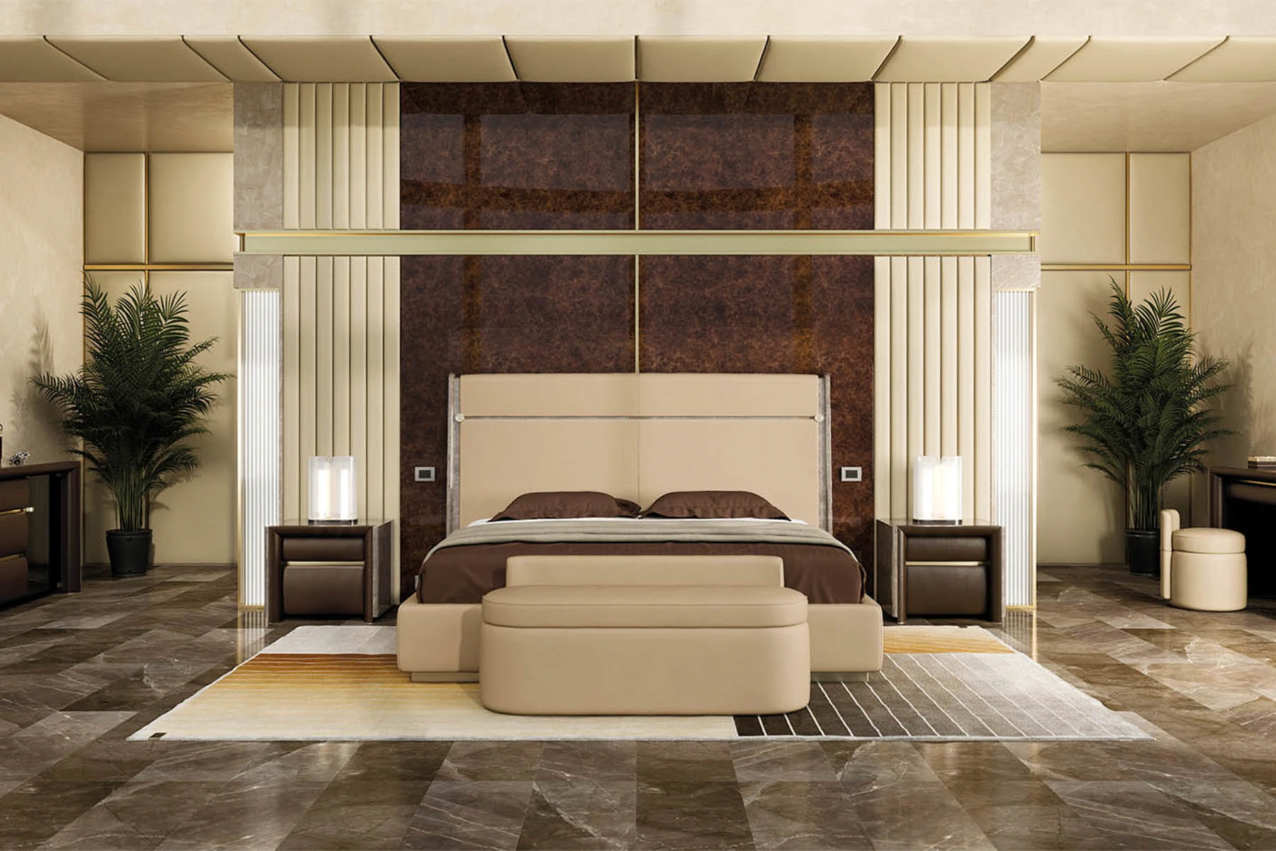 Пуф Madison — Turri Spa, кожа, фото 5