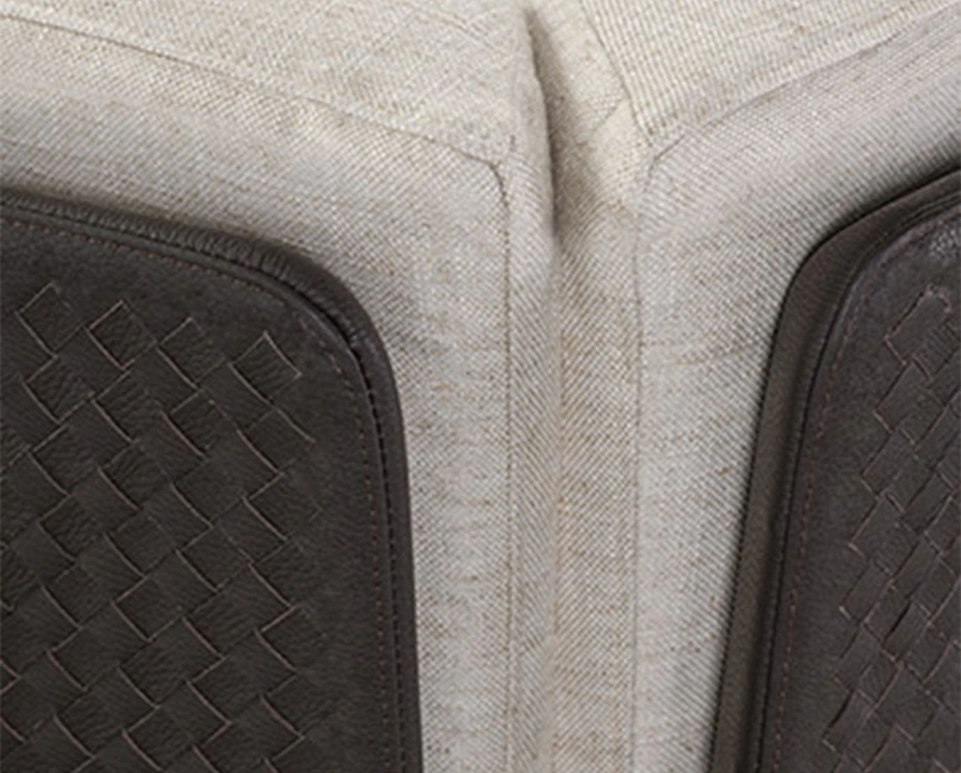 Каркас и наполнение: металл. Современный дизайн Кресло Milano Armchair — Turri Spa, кожа, фото 3