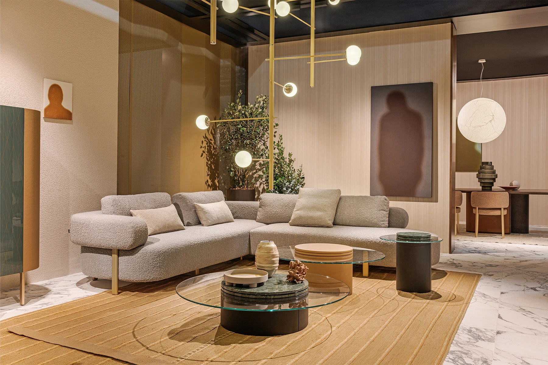 Угловой диван Roma Modular — Turri Spa, кожа, фото 6
