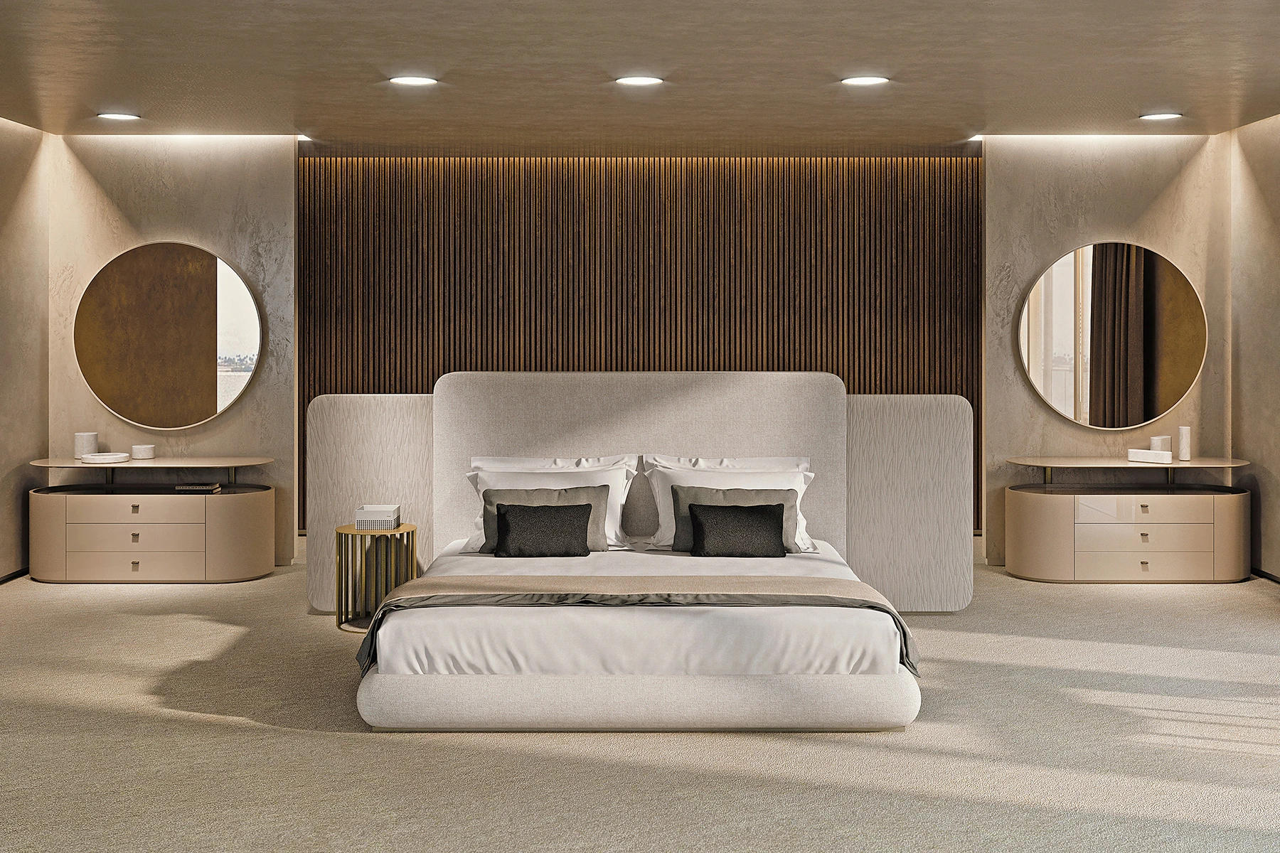 Кровать Roma — Turri Spa, кожа, фото 5