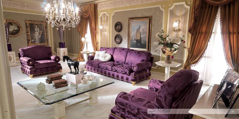 Классический стиль Кресло Royale — Turri Spa, фото 2