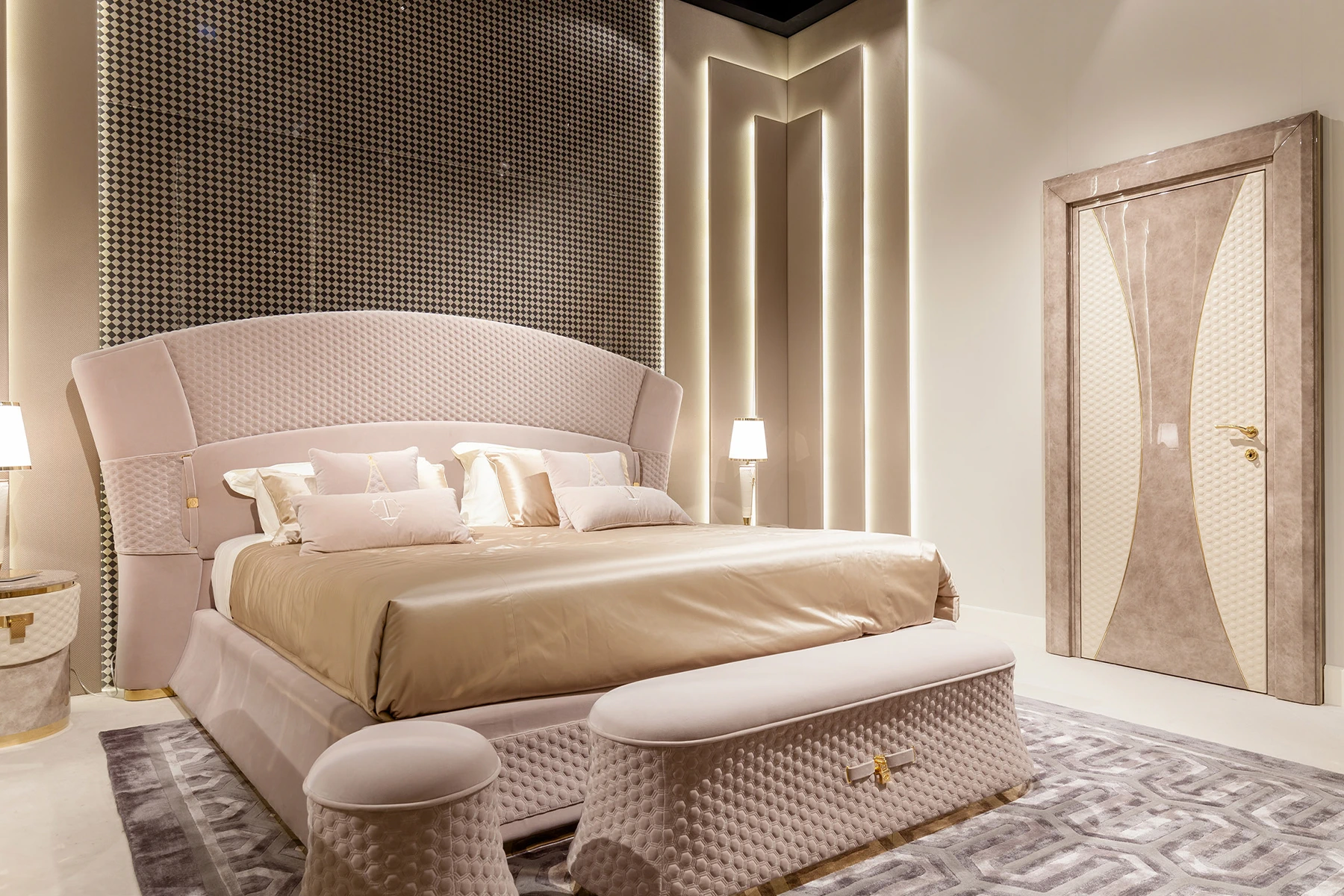 Банкетка Vogue — Turri Spa, кожа, фото 5