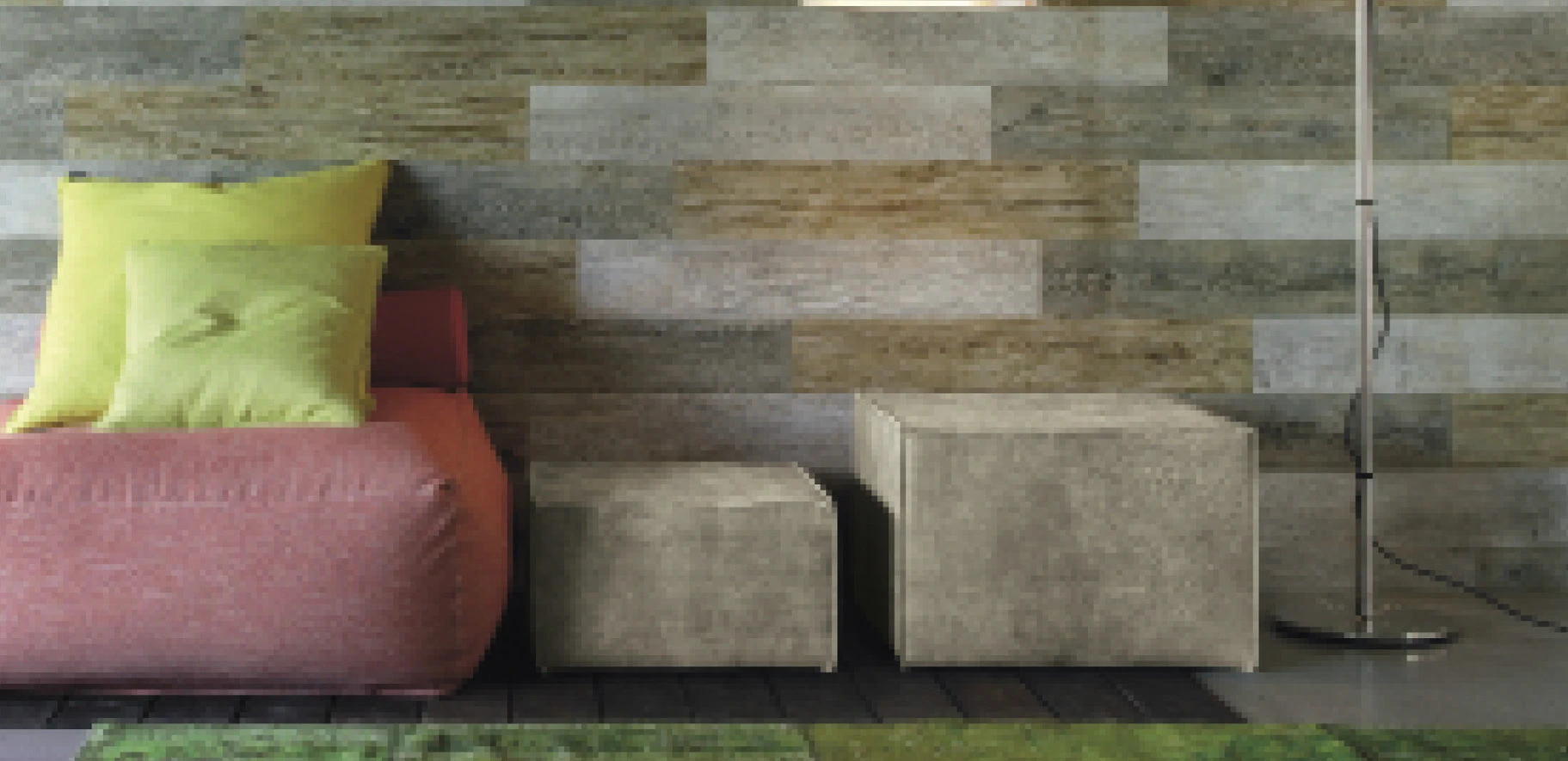 Пуф Pouf quadrati — Twils, ткань, фото 2