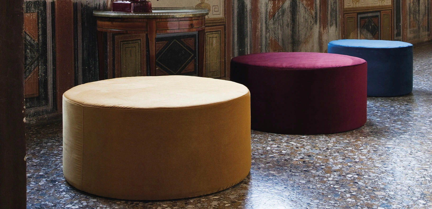 Пуф Pouf rotondi — Twils, ткань, фото 2