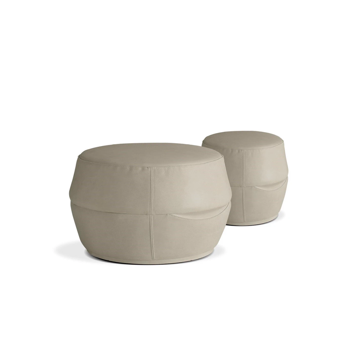 Пуф Barrel — Ulivi Salotti, кожа