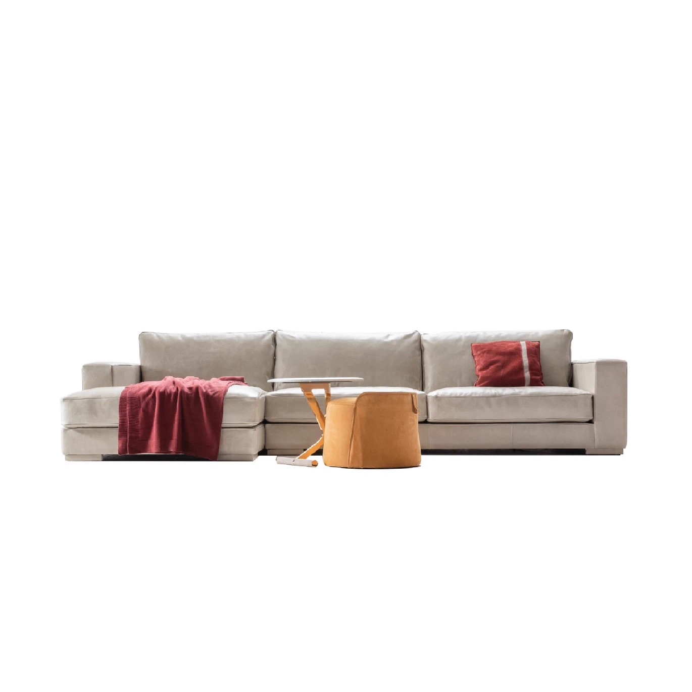 Диван Billy Sectional — Ulivi Salotti, кожа