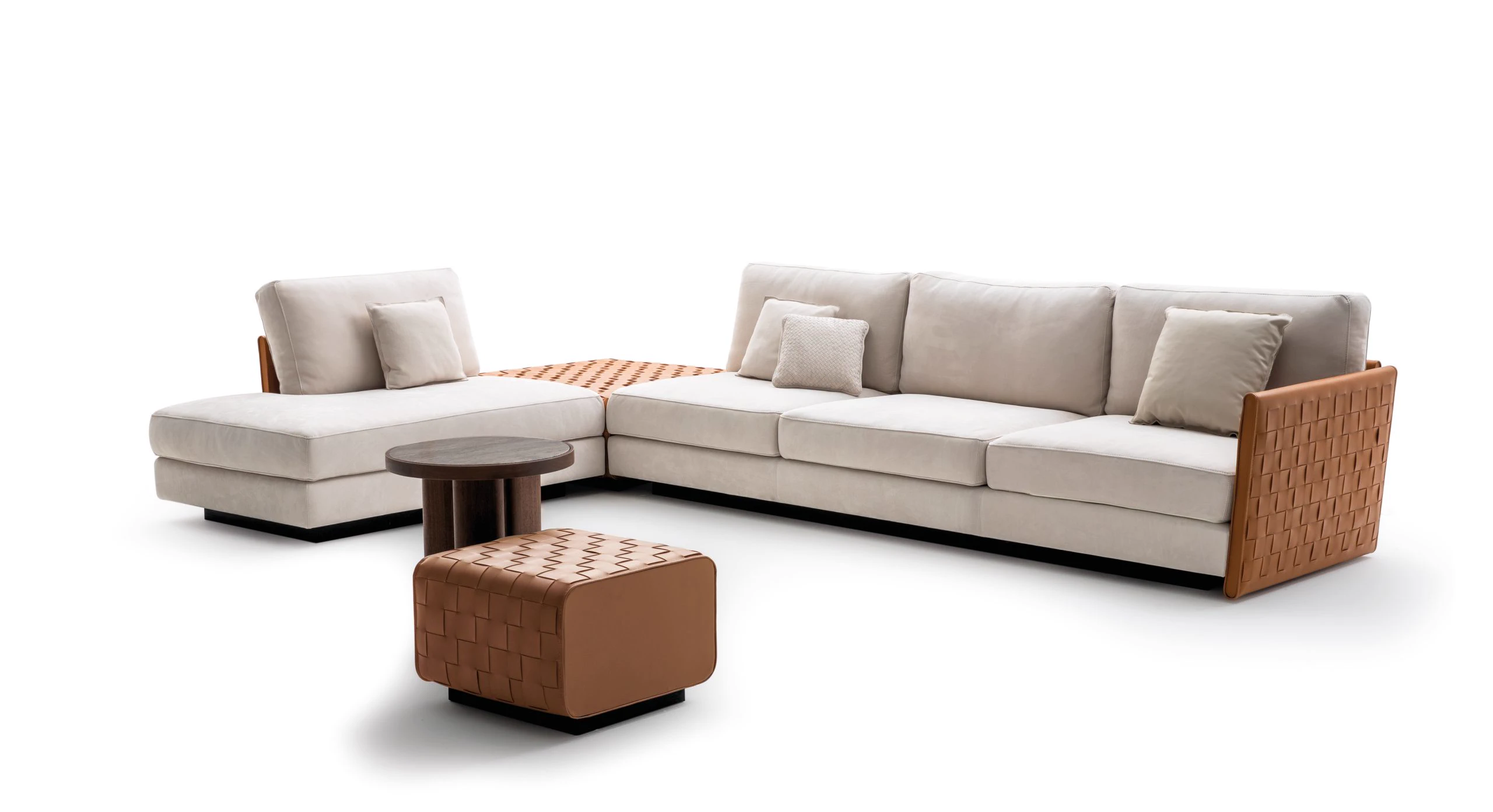 Диван Boogie Sectional — Ulivi Salotti, кожа, фото 2