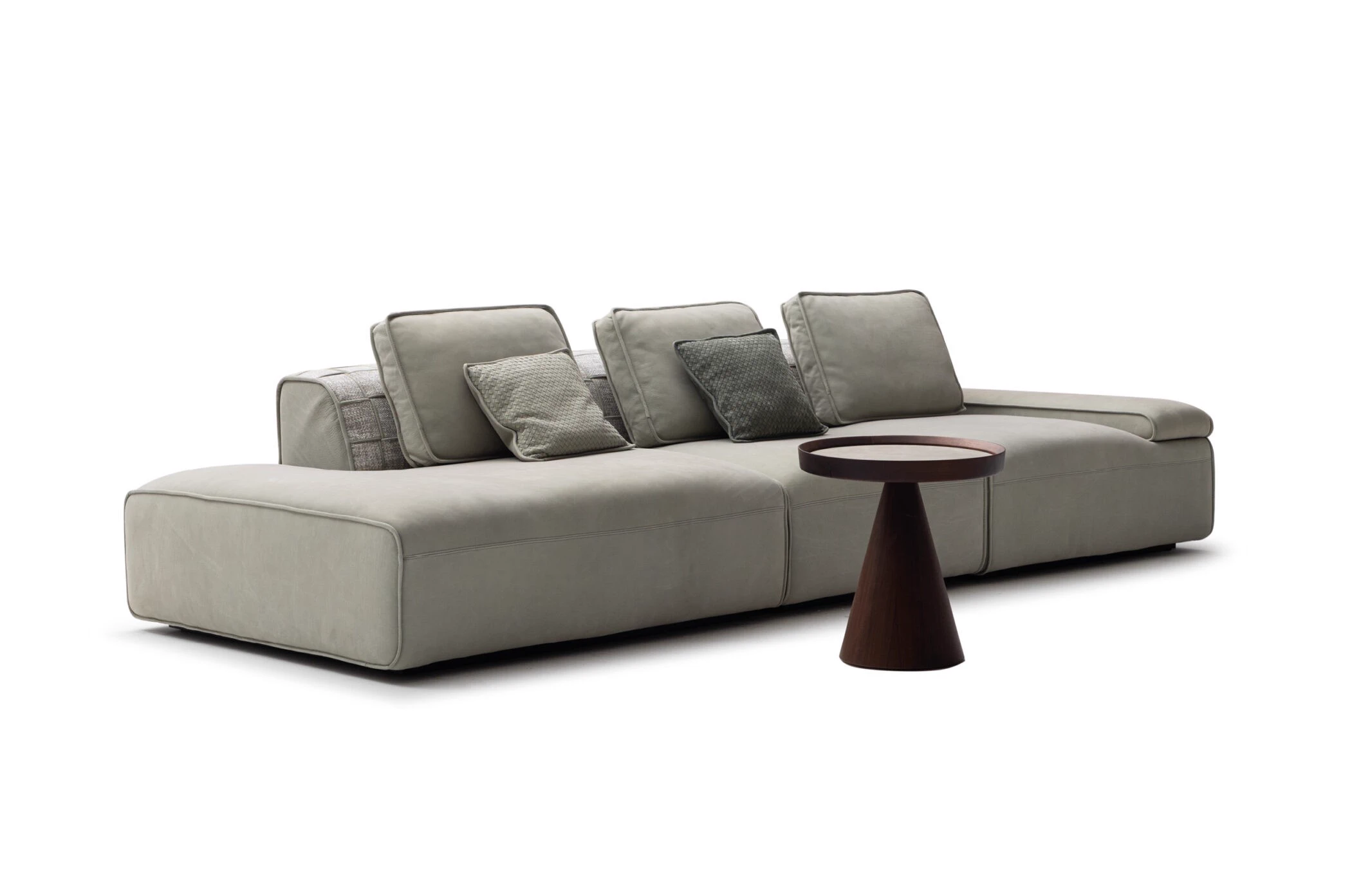 Диван Domino Sectional — Ulivi Salotti, кожа, фото 4