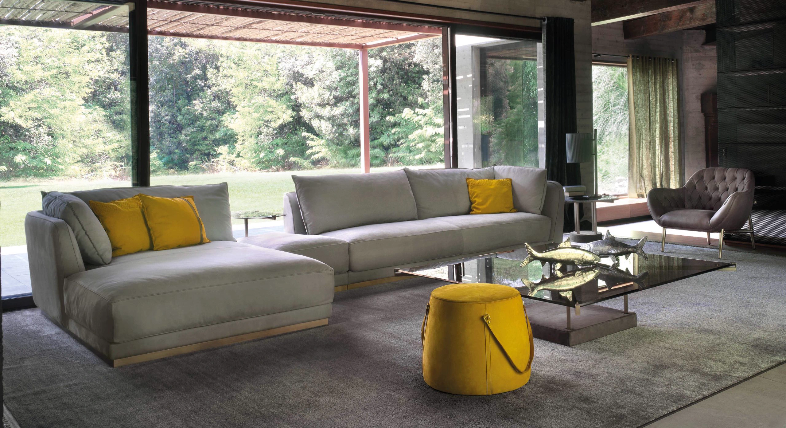 Диван Dorian Sectional — Ulivi Salotti, кожа, фото 5
