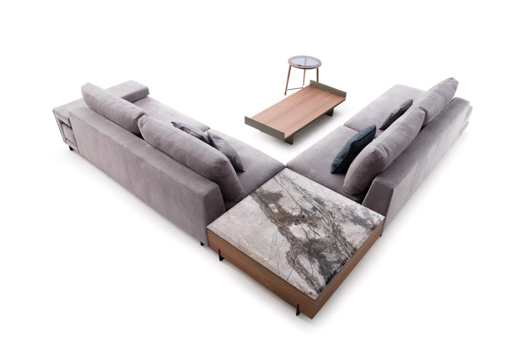 Диван Hector Sectional — Ulivi Salotti, кожа, фото 2