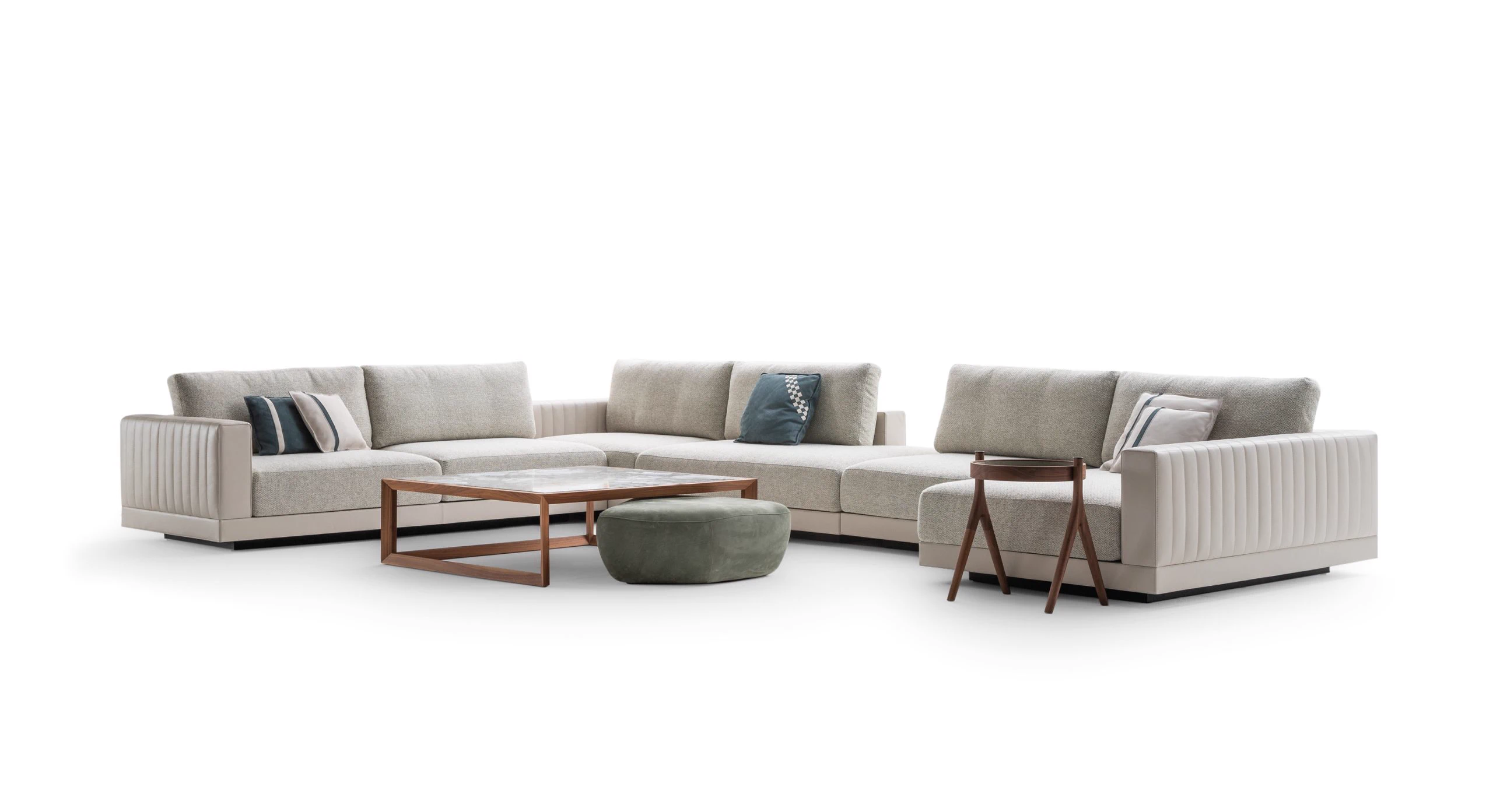 Диван Monroe Sectional — Ulivi Salotti, кожа, фото 2