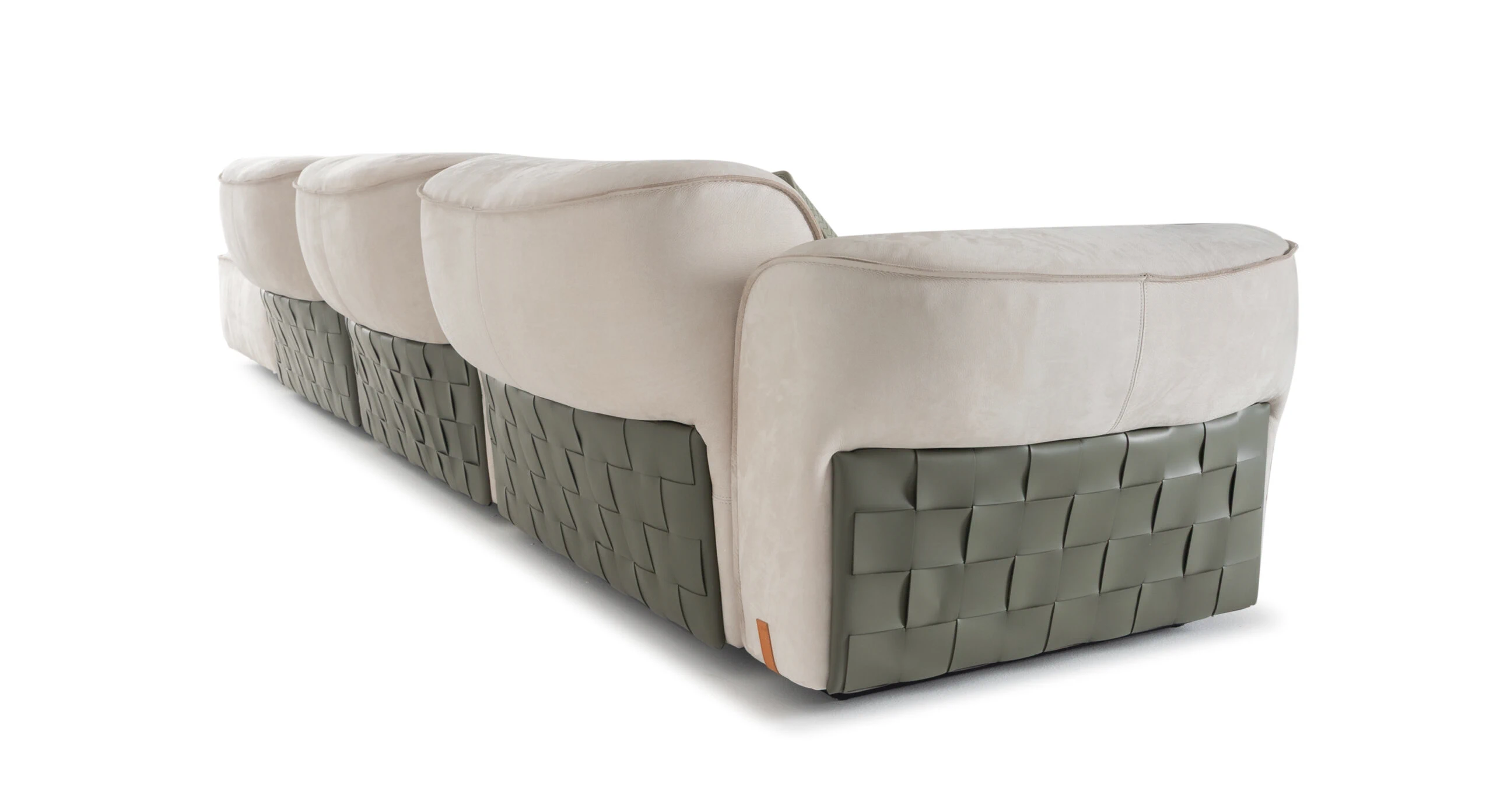 Диван Plaf Sectional — Ulivi Salotti, кожа, фото 4
