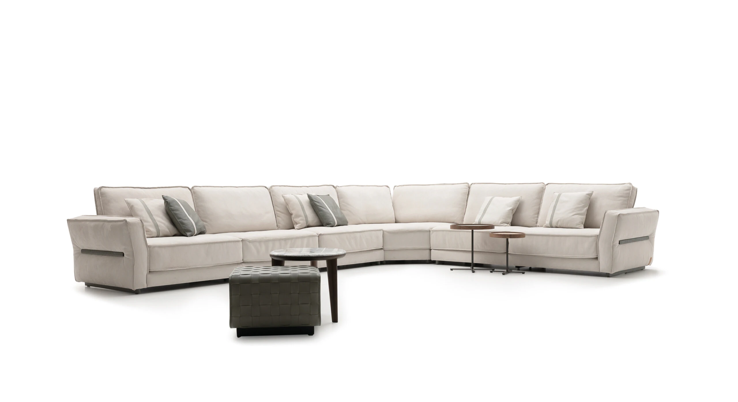 Модульный диван Robin Sectional — Ulivi Salotti, кожа, фото 3