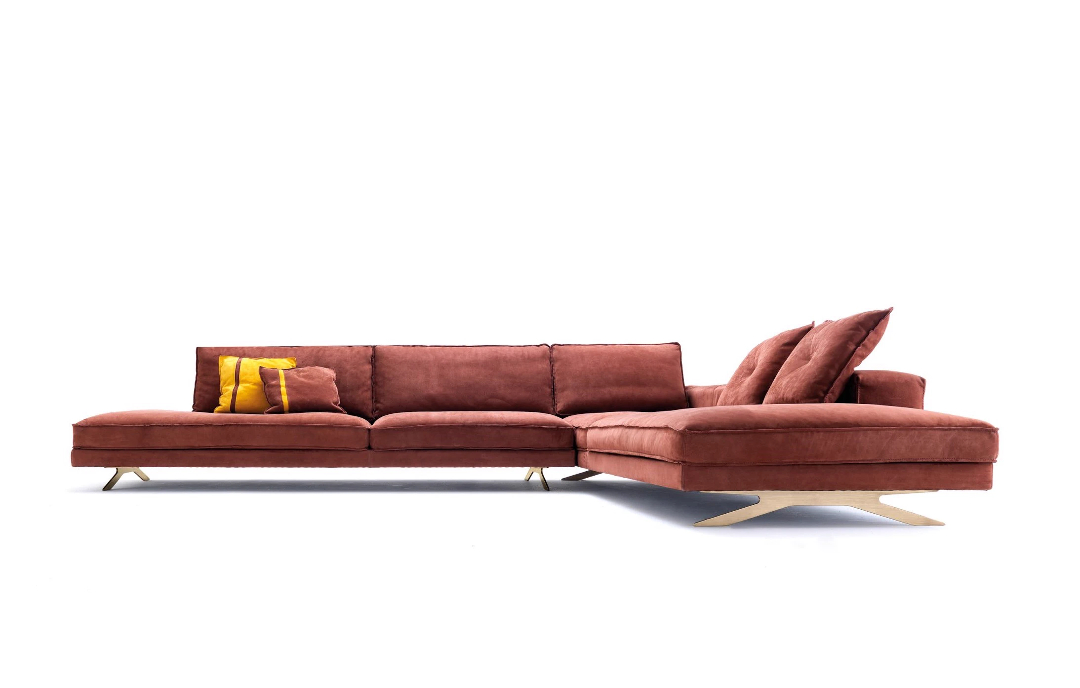 Диван Victor Sectional — Ulivi Salotti, кожа, фото 5