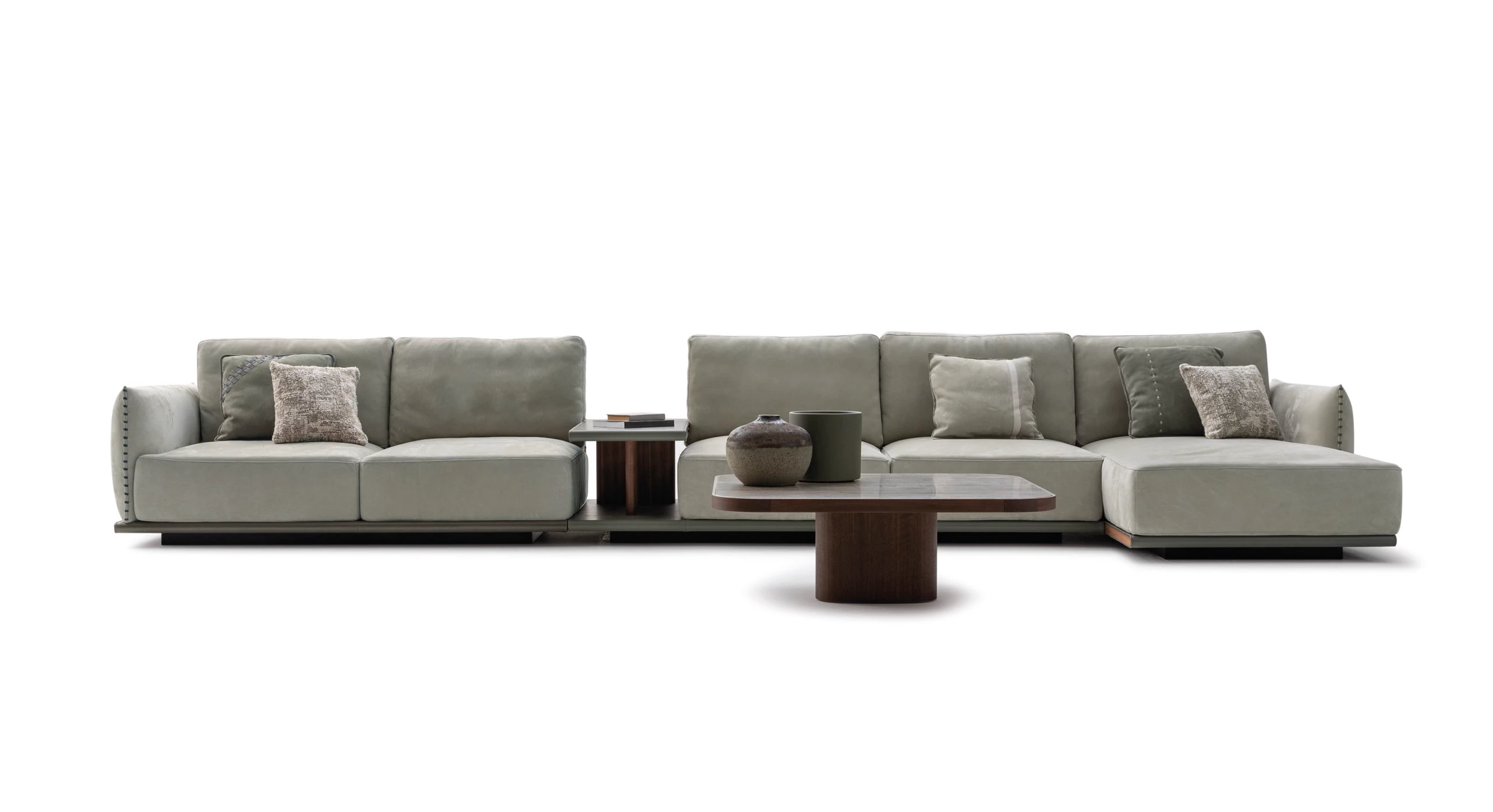 Диван Zigly Sectional — Ulivi Salotti, кожа, фото 2
