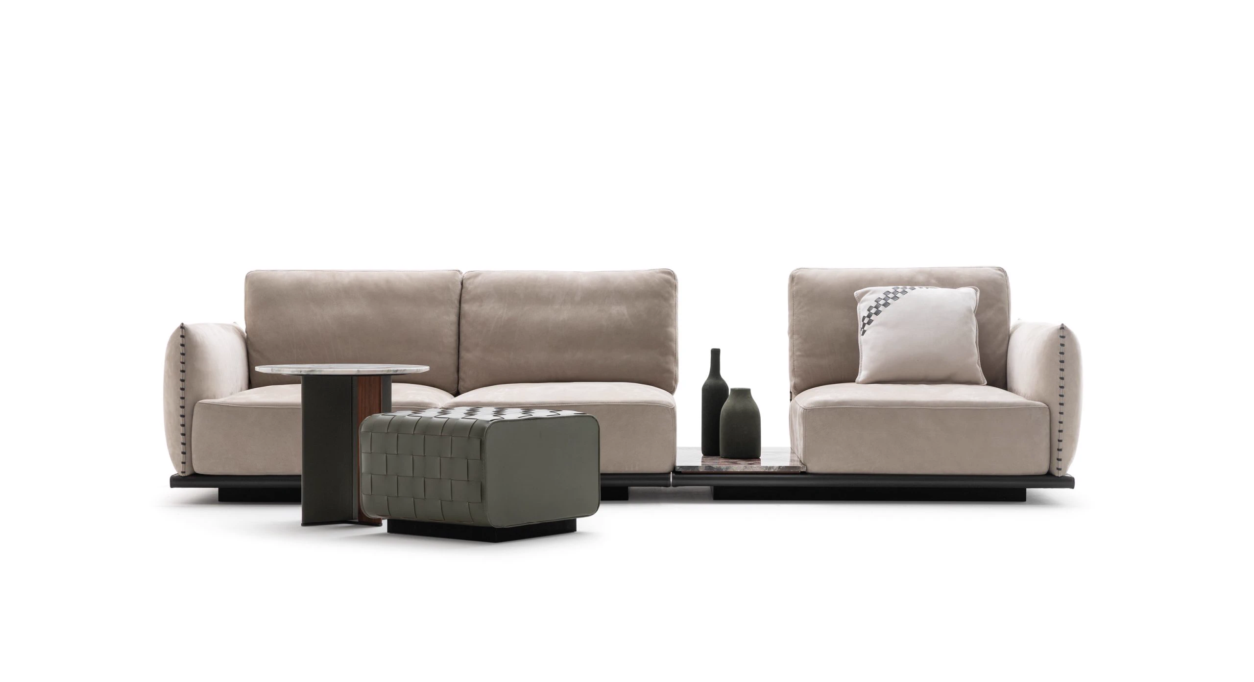 Диван Zigly Sectional — Ulivi Salotti, кожа, фото 6